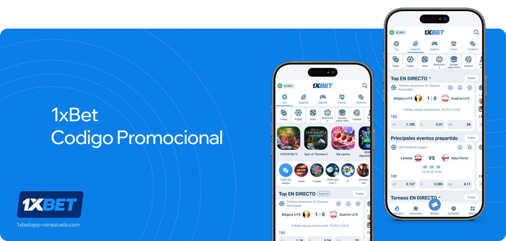 1xbet betapk Venezuela codigo promocional